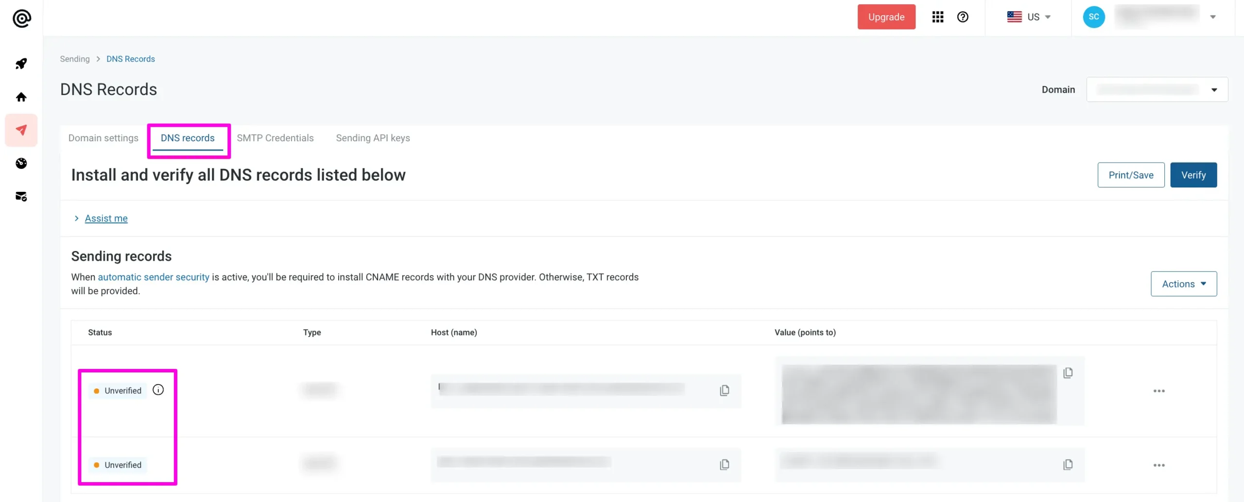 Unverified Domain Scaled