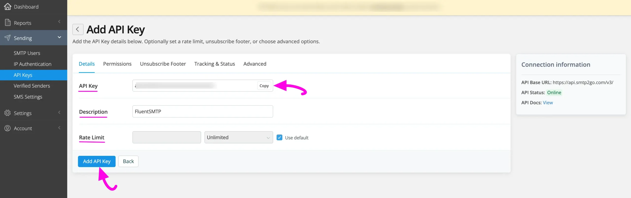 Copy Api Key Scaled